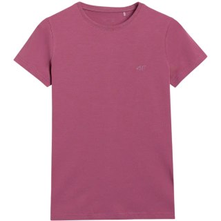 Koszulka damska 4F F2439 burgund 4FWAW25TTSHF2439 60S 4F