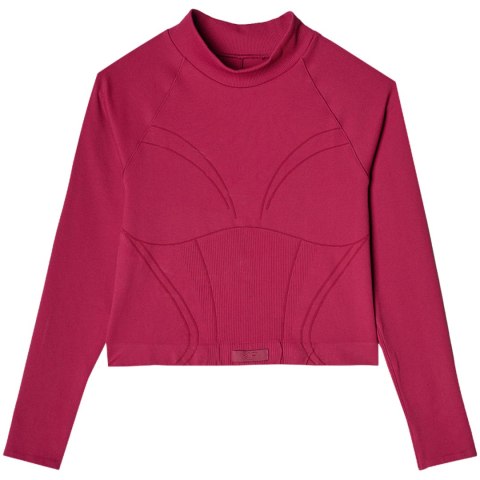 Koszulka damska 4F Longsleeve FNK F483 burgund 4FRAW24TFLOF483 60S 4F