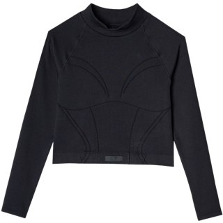 Koszulka damska 4F Longsleeve FNK F483 głęboka czerń 4FRAW24TFLOF483 20S 4F