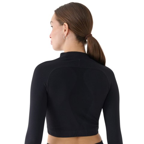 Koszulka damska 4F Longsleeve FNK F483 głęboka czerń 4FRAW24TFLOF483 20S 4F