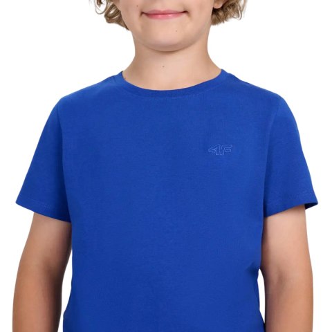 Koszulka dla chłopca 4F M2399 kobalt 4FJWAW25TTSHM2399 36S 4F