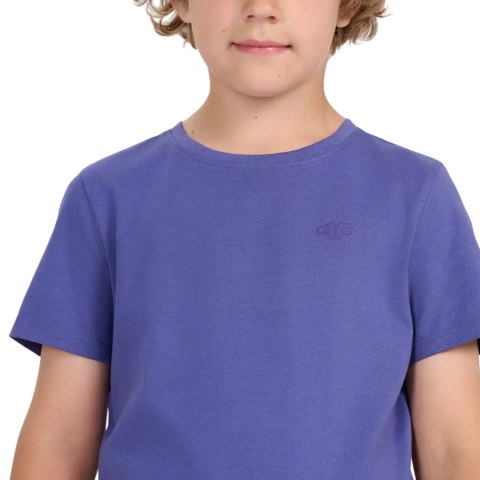 Koszulka dla chłopca 4F M2399 niebieska 4FJWAW25TTSHM2399 33S 4F