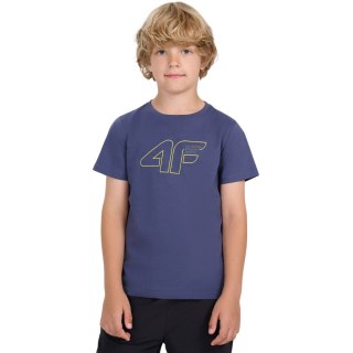 Koszulka dla chłopca 4F M2417 granatowa 4FJWAW25TTSHM2417 31S 4F