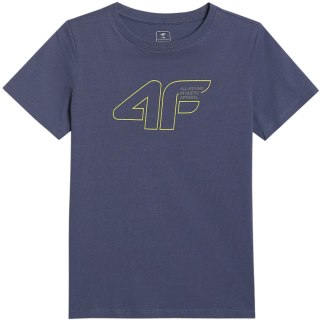 Koszulka dla chłopca 4F M2417 granatowa 4FJWAW25TTSHM2417 31S 4F