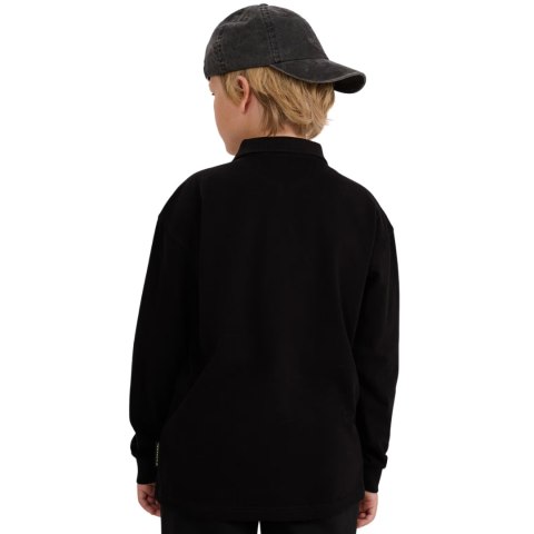 Koszulka dla chłopca longsleeve 4F M483 głęboka czerń 4FJWAW25TLONM483 20S 4F