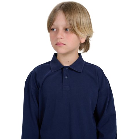 Koszulka dla chłopca longsleeve 4F M483 granatowa 4FJWAW25TLONM483 31S 4F