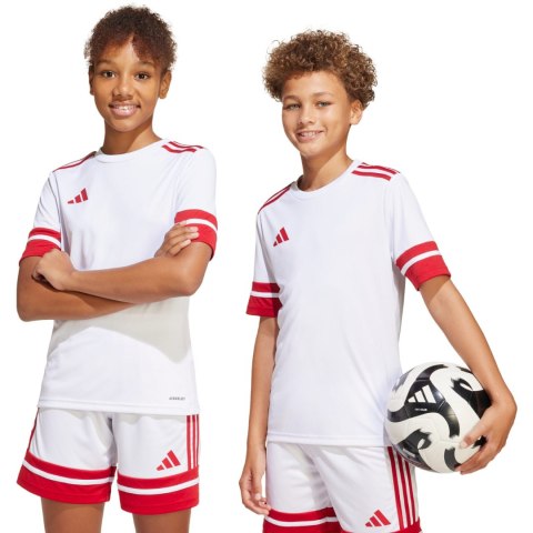 Koszulka dla dzieci adidas Squadra 25 Jersey biała JJ0059 Adidas teamwear