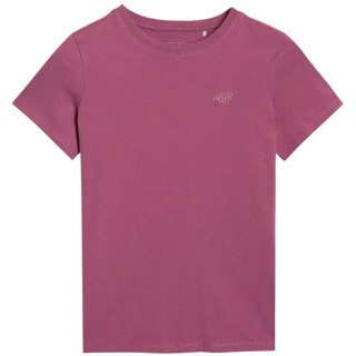 Koszulka dla dziewczynki 4F F2397 ciemny fiolet 4FJWAW25TTSHF2397 50S 4F