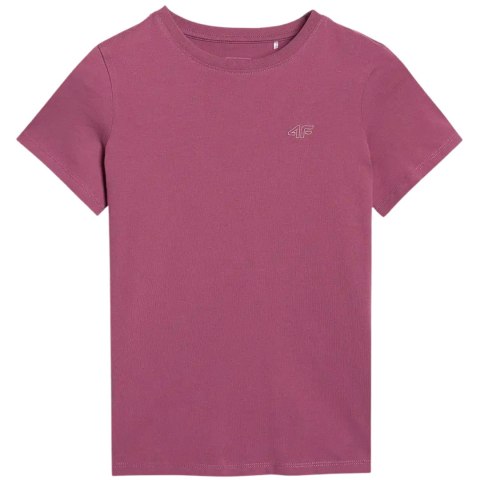 Koszulka dla dziewczynki 4F F2397 ciemny fiolet 4FJWAW25TTSHF2397 50S 4F