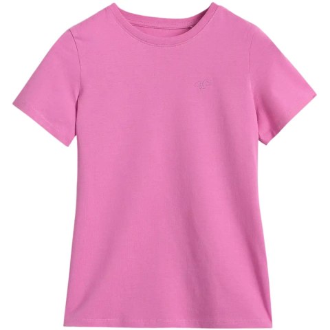 Koszulka dla dziewczynki 4F F2397 różowa 4FJWAW25TTSHF2397 54S 4F