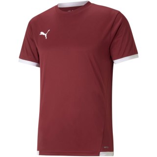 Koszulka męska Puma teamLIGA Jersey bordowa 704917 09 Puma