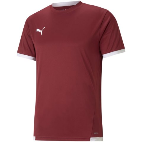 Koszulka męska Puma teamLIGA Jersey bordowa 704917 09 Puma