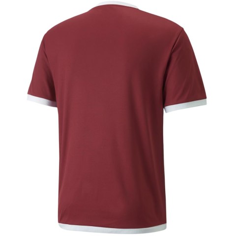 Koszulka męska Puma teamLIGA Jersey bordowa 704917 09 Puma