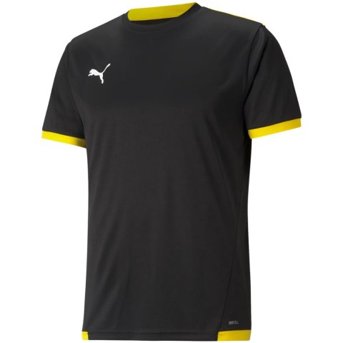 Koszulka męska Puma teamLIGA Jersey czarno-żółta 704917 26 Puma