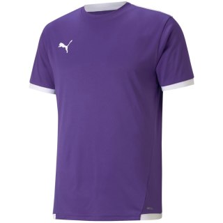 Koszulka męska Puma teamLIGA Jersey fioletowa 704917 10 Puma