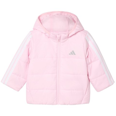 Kurtka dla dzieci adidas Essentials 3-Stripes różowa JW2442 Adidas