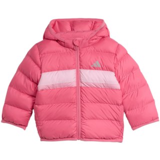 Kurtka dla dzieci adidas I SD JKT różowa JL7390 Adidas