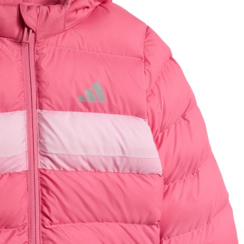 Kurtka dla dzieci adidas I SD JKT różowa JL7390 Adidas