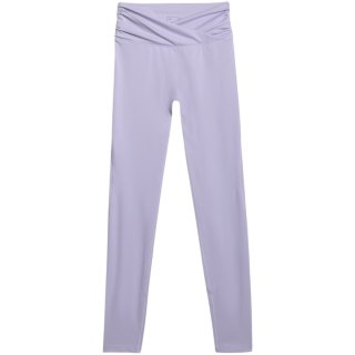 Legginsy damskie 4F FNK F369 jasny fiolet 4FWAW25TFTIF369 34S 4F