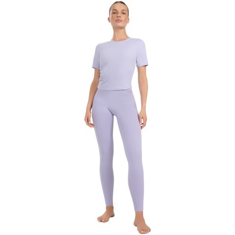 Legginsy damskie 4F FNK F369 jasny fiolet 4FWAW25TFTIF369 34S 4F