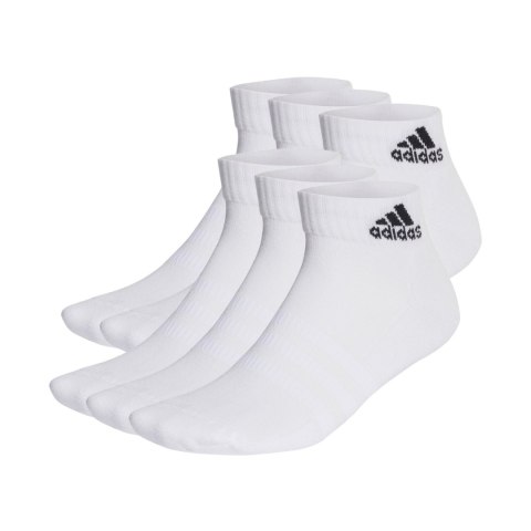 Skarpety adidas Cushioned Sportswear Ankle Socks 6 Pairs białe HT3442 Adidas