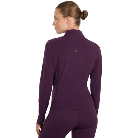 Bluza damska 4F F1873 ciemny fiolet 4FWAW25TSWSF1873 50S 4F