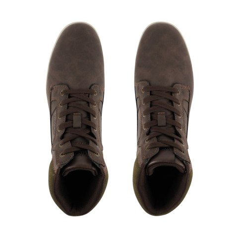 Buty męskie Wrangler Denver Mid ciemny brąz 20253018 IKU Wrangler