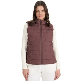 Kamizelka damska 4F F218 ciemny brązowy 4FWAW25TVJAF218 80S 4F