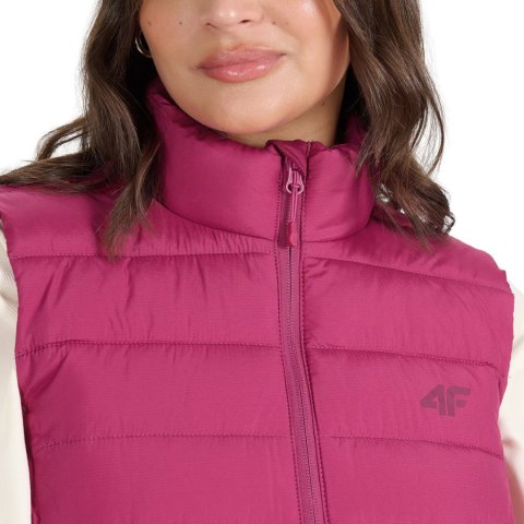 Kamizelka damska 4F F218 fuksja 4FWAW25TVJAF218 55S 4F