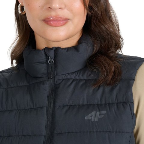 Kamizelka damska 4F F218 głęboka czerń 4FWAW25TVJAF218 20S 4F