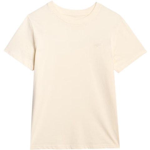 Koszulka damska 4F F2970 kremowa 4FWAW25TTSHF2970 12S 4F