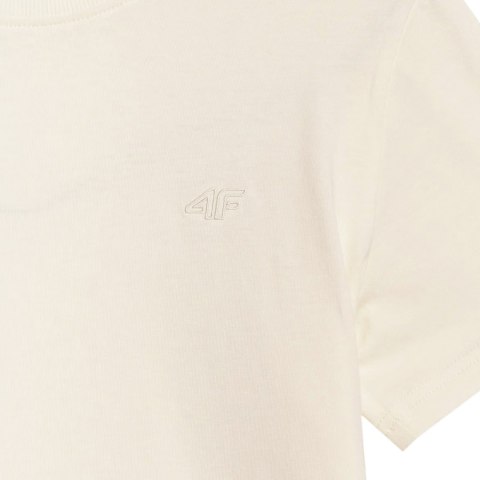 Koszulka damska 4F F2970 kremowa 4FWAW25TTSHF2970 12S 4F