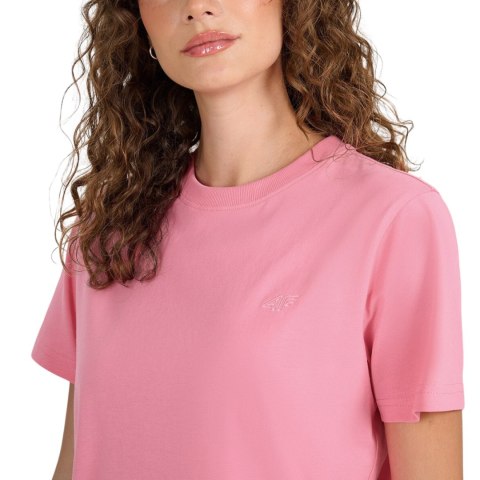 Koszulka damska 4F F2970 różowa 4FWAW25TTSHF2970 54S 4F