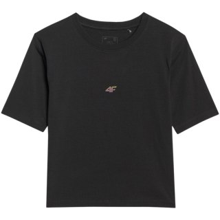 Koszulka damska 4F F2971 głęboka czerń 4FWAW25TTSHF2971 20S 4F