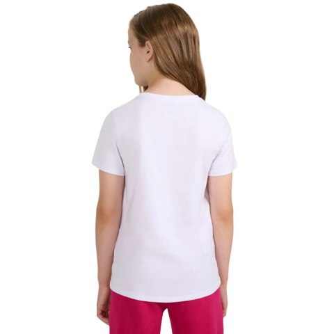 Koszulka dla dziewczynki 4F F2332 biała 4FJWMM00TTSHF2332 10S 4F