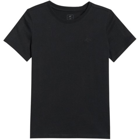 Koszulka dla dziewczynki 4F F2332 głęboka czerń 4FJWMM00TTSHF2332 20S 4F