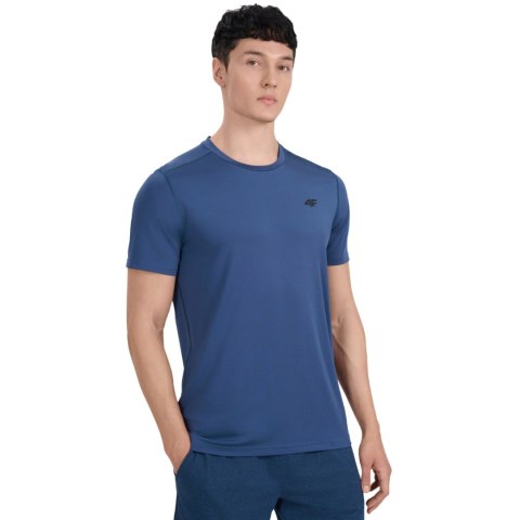 Koszulka męska 4F FNK M1521 denim 4FWAW25TFTSM1521 32S 4F