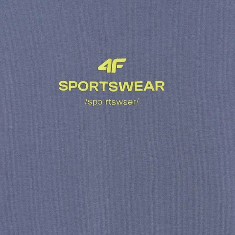 Koszulka męska 4F M2961 denim 4FWAW25TTSHM2961 32S 4F