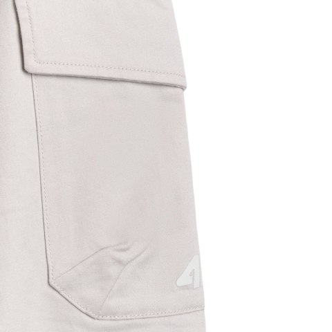 Spodnie męskie 4F CAS M1210 chłodny jasny szary 4FWAW25TTROM1210 27S 4F