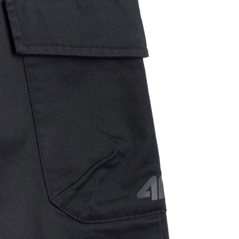 Spodnie męskie 4F CAS M1210 głęboka czerń 4FWAW25TTROM1210 20S 4F