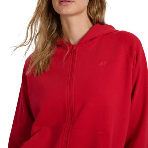 Bluza damska 4F F1763 czerwona 4FWMM00TSWSF1763 062S 4F