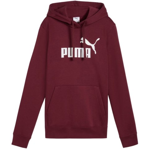Bluza damska Puma ESS No.1 Logo Hoodie FL bordowa 682389 96 Puma