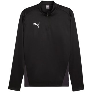 Bluza męska Puma TeamGoal Training 1/4 Zip Top czarna 658629 03 Puma