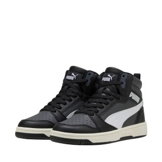 Buty dla dzieci Puma Rebound V6 Mid czarne 393831 29 Puma
