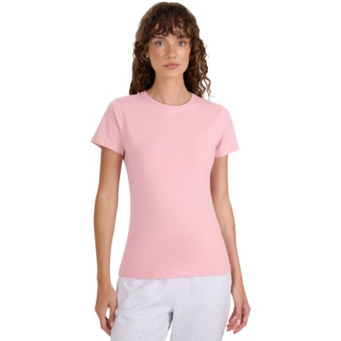 Koszulka damska 4F F2255 jasny róż 4FWMM00TTSHF2255 56S 4F