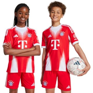 Koszulka dla dzieci adidas FC Bayern 25/26 Home czerwona JN8525 Adidas