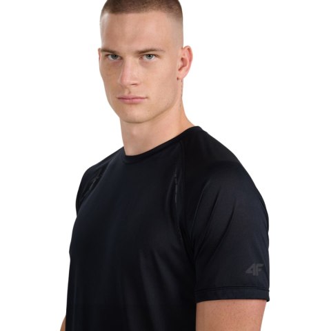 Koszulka męska 4F FNK M1499 głęboka czerń 4FWAW25TFTSM1499 20S 4F