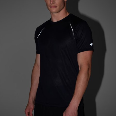 Koszulka męska 4F FNK M1499 głęboka czerń 4FWAW25TFTSM1499 20S 4F