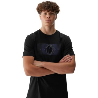 Koszulka męska 4F M2964 głęboka czerń 4FWAW25TTSHM2964 20S 4F