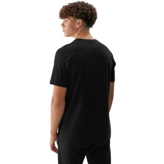 Koszulka męska 4F M2964 głęboka czerń 4FWAW25TTSHM2964 20S 4F